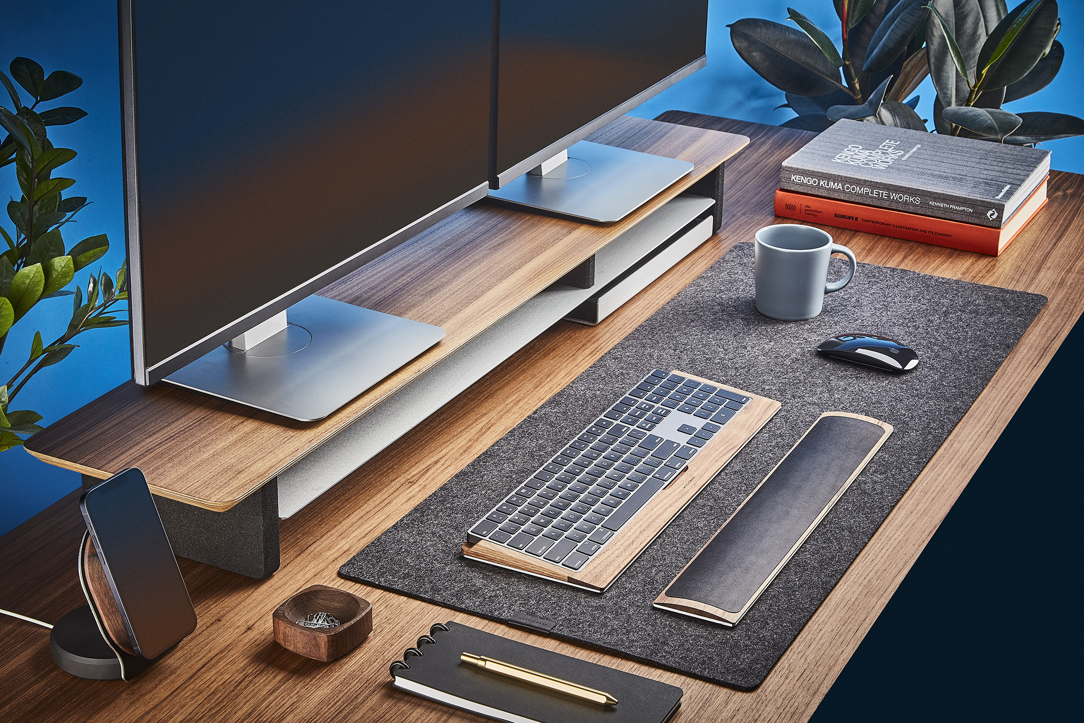 Grovemade Wool Felt Desk Pad
